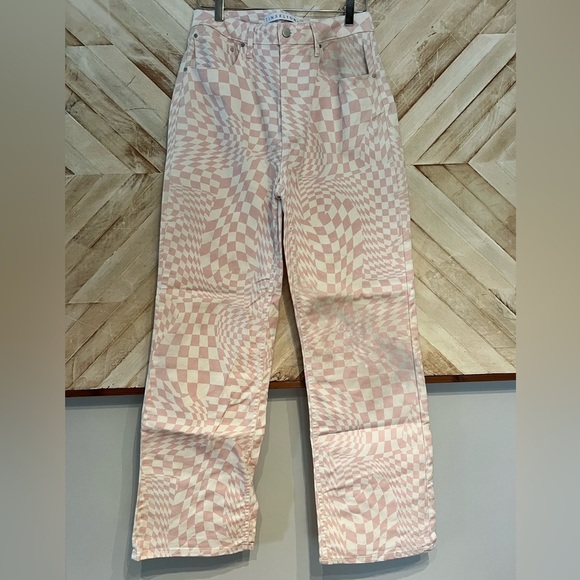 Tilly’s Tinseltown Women’s High Rise 5 Pocket Wide Leg Jean Juniors Size 13 - Picture 4 of 8